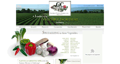 Desktop Screenshot of gcfarmsinc.com